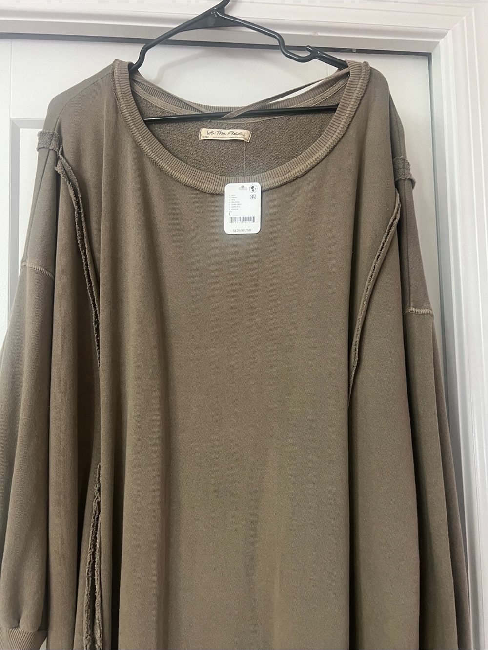 HUGE Savings! Free People sold out in dolphin  ~ we the free ~ so comfy! NWT